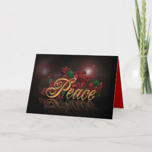 Christmas Card Peace