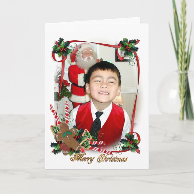Christmas card photo frame (Front)