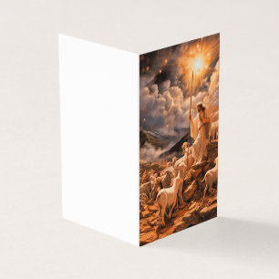 Christmas Card Religious Personalized