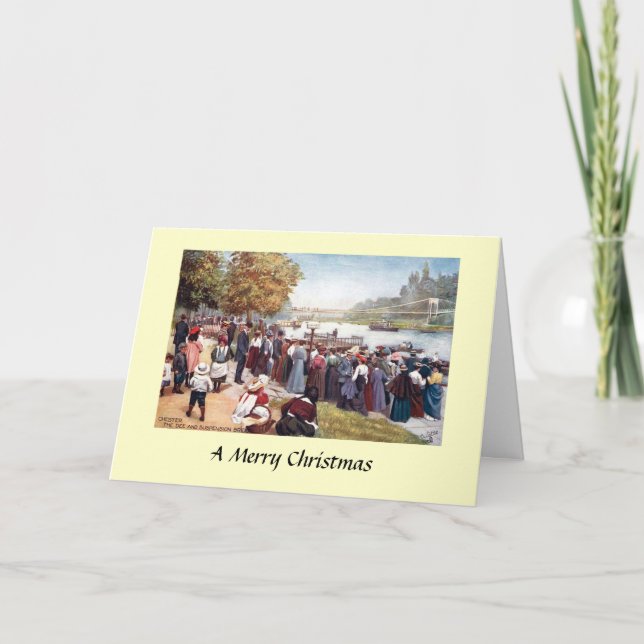 Christmas Card - River Dee at Chester (Front)