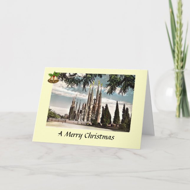 Christmas Card - Sagrada Familia, Barcelona (Front)