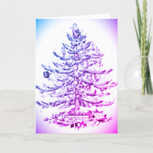 CHRISTMAS CARD SEASONAL GREETINGS ART AND DESIGN