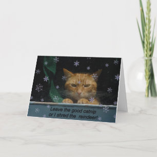 Christmas Card 'Shred rhe Reindeer'