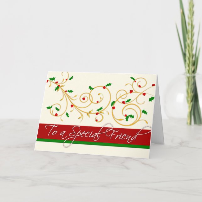 Christmas Card - Special Friend (Front)
