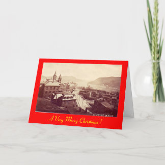 Christmas Card, St John's, Newfoundland Holiday Card