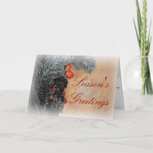 Christmas card standard 5" x 7" include envelopes