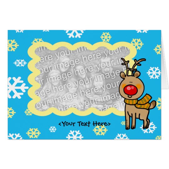 Christmas card template