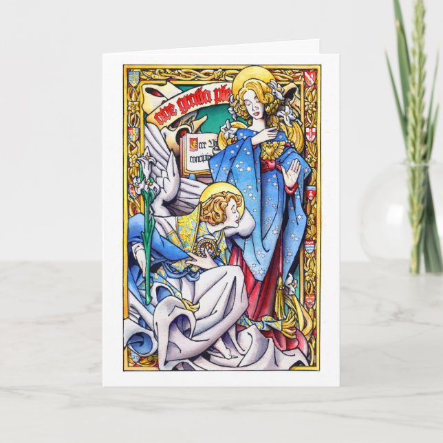 Christmas Card: The Annunciation Holiday Card (Front)