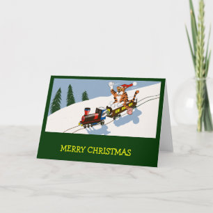 Christmas Card Tiger