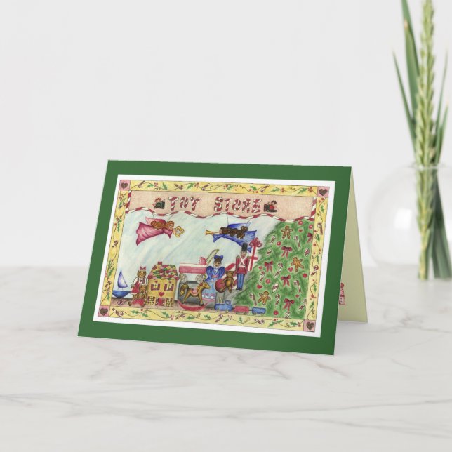 Christmas Card Toy Store (Front)