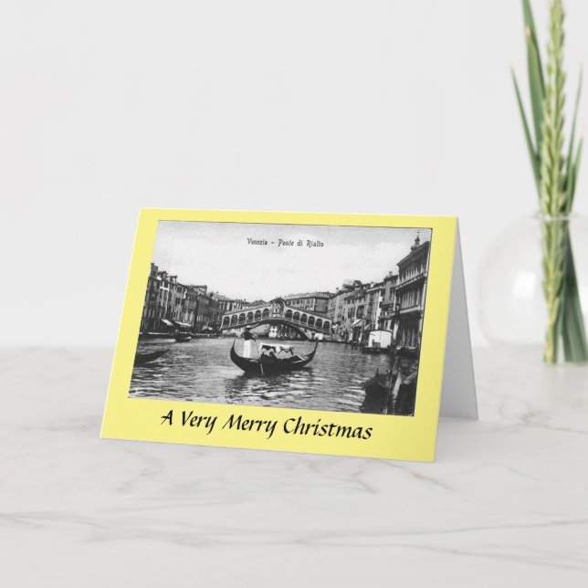 Christmas Card - Venice (Front)