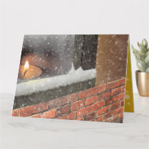 Christmas Card (Window Candles)