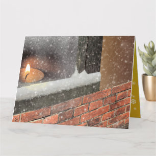 Christmas Card (Window Candles)