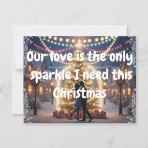 Christmas card with my love
