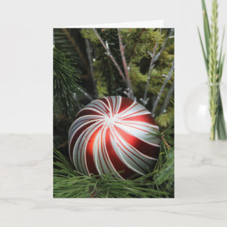 Christmas Card with Ornament