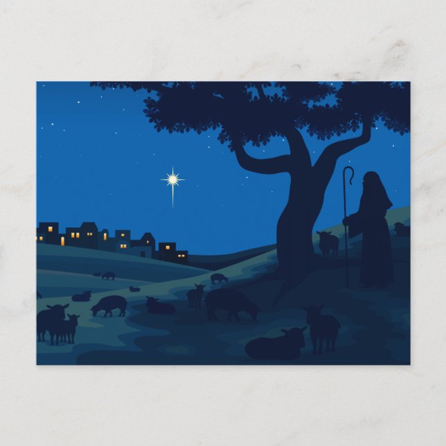 Christmas Card with Shepherd (Front)