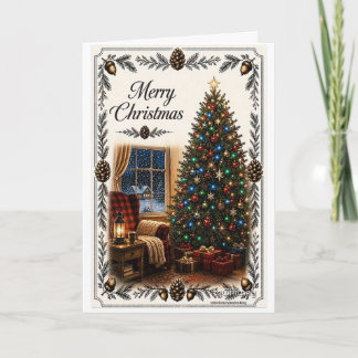 Christmas Card with Tree