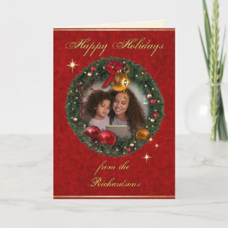 Christmas Card with Your Photo & Message