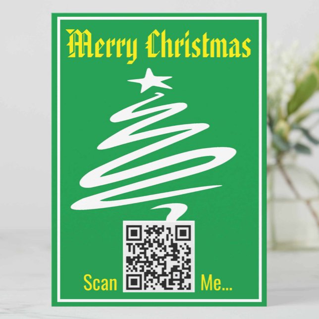 Christmas Card with Your QR Code (Creator Uploaded)