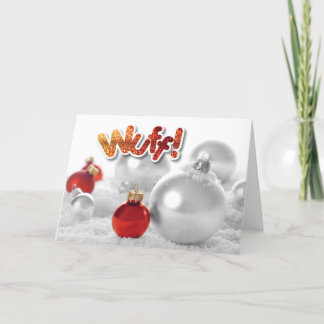 Christmas Card - Wuff