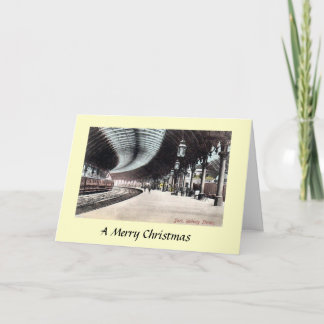 Christmas Card - York Railway Station