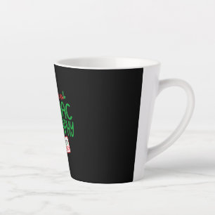 Christmas cardiac sonographer latte mug