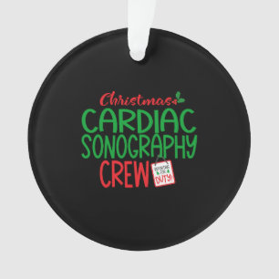 Christmas cardiac sonographer  ornament
