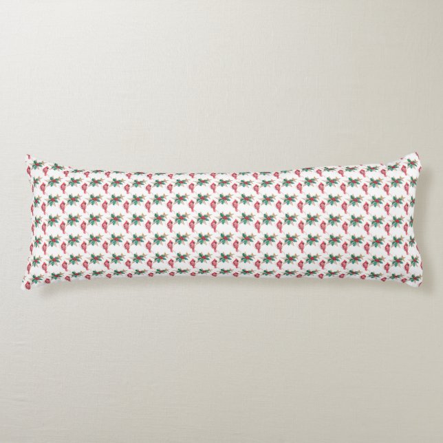 Christmas Cardinal Body Cushion (Front)