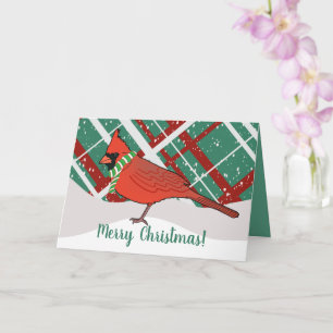 Christmas Cardinal Card