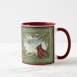 Christmas Cardinal Mug