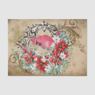 Christmas Cardinal Tissue Paper