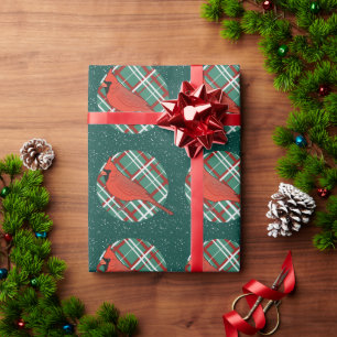 Christmas Cardinal Wrapping Paper