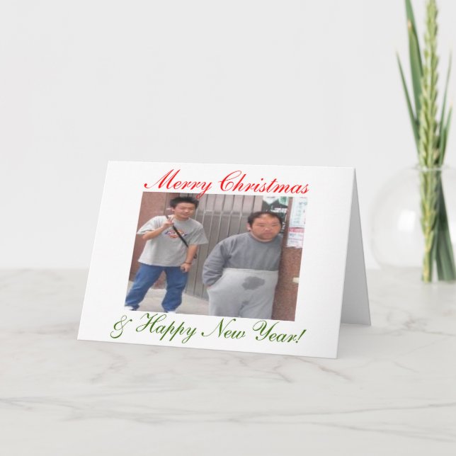 ChrisTMAS cARDS (Front)
