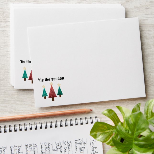  Christmas cards  Envelope (Stacked)