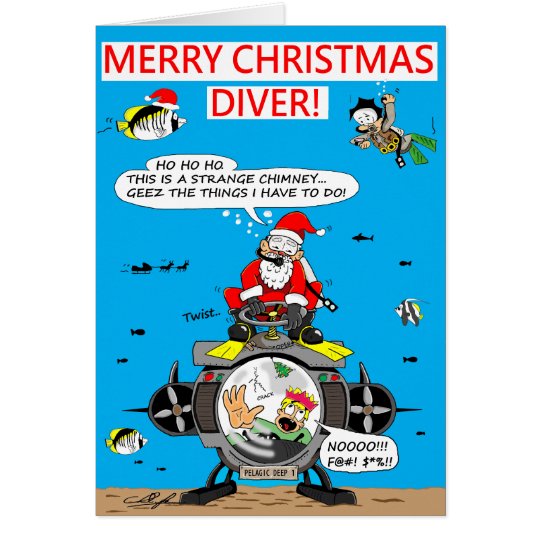 Christmas cards for divers!