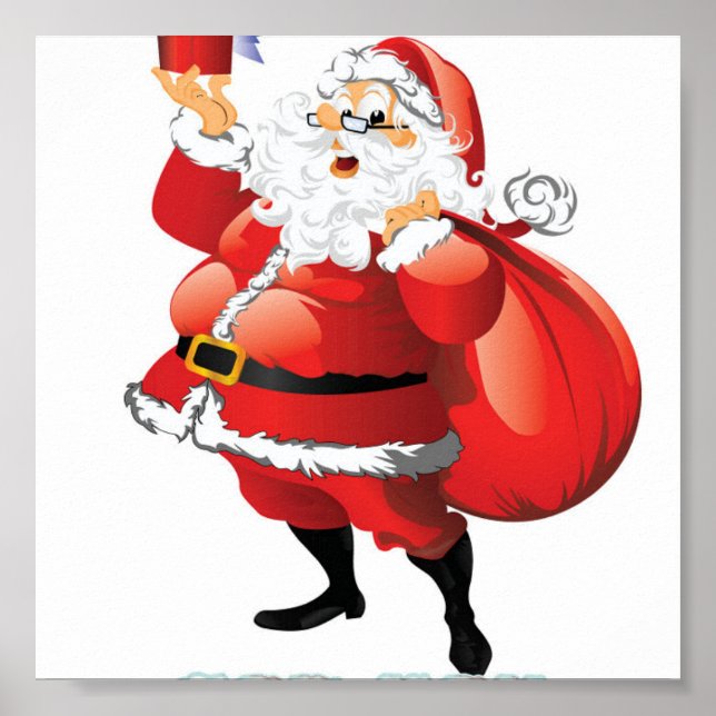 Christmas cards gifts sticker tableware coffee mug poster (Front)