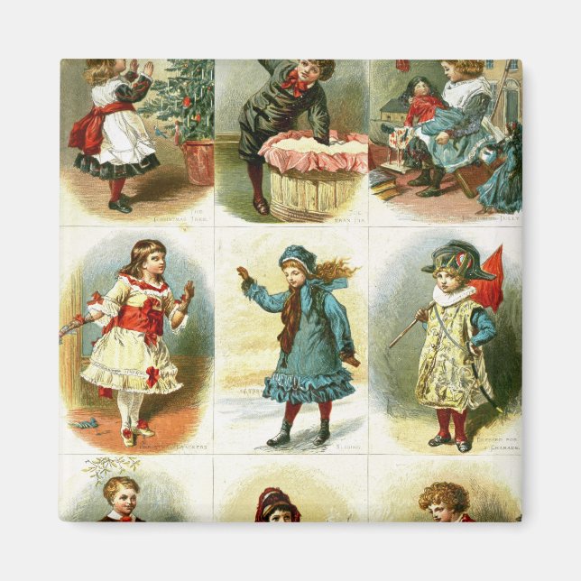 Christmas cards magnet (Front)