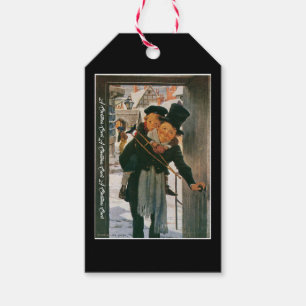 Christmas Carol "Bob Cratchit and Tiny Tim Gift Tags