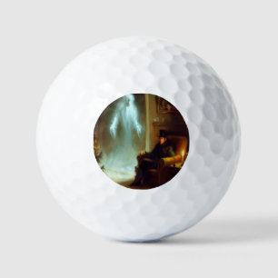 Christmas Carol Ghost of Christmas Past Golf Balls