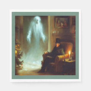 Christmas Carol Ghost of Christmas Past Napkin
