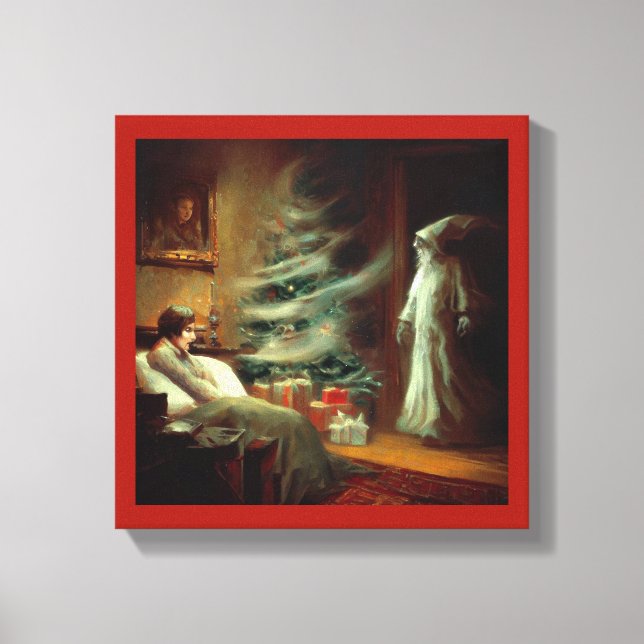 Christmas Carol Ghost of Christmas Present Canvas Print (Front)
