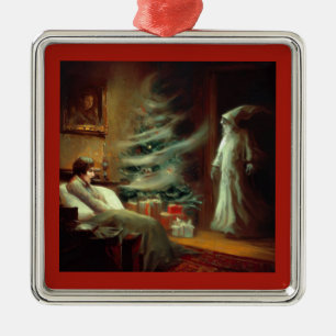 Christmas Carol Ghost of Christmas Present Metal Tree Decoration