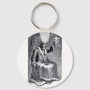 christmas carol key ring
