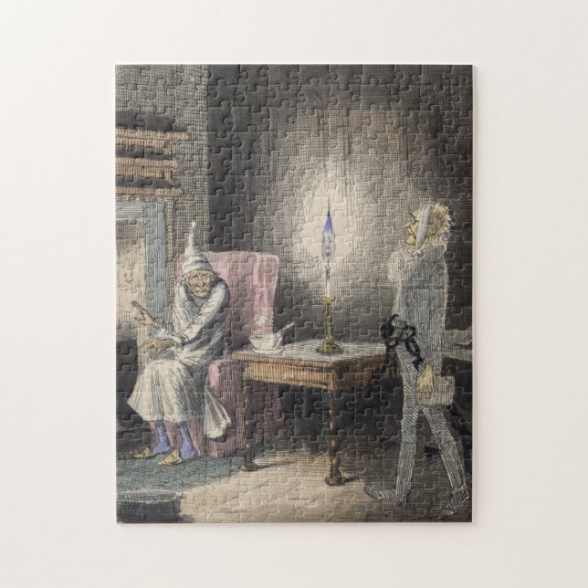 Christmas Carol - Marley's Ghost Jigsaw Puzzle (Vertical)