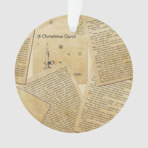Christmas Carol Ornament