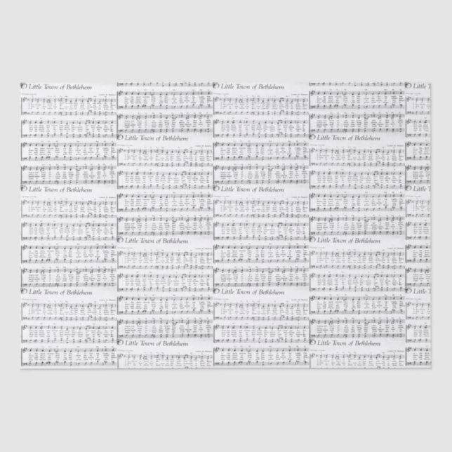 Christmas Carol Sheet Music  (Front)