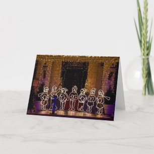 Christmas Carolers Holiday Card