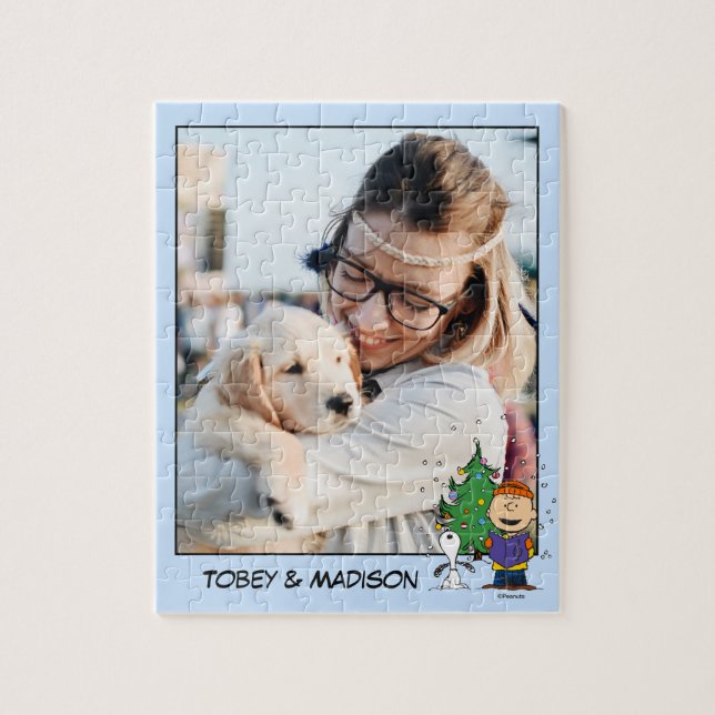 Christmas Caroling | Add Your Photo Jigsaw Puzzle (Vertical)