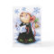 Christmas Caroling Mouse Singing Holiday Cute Card