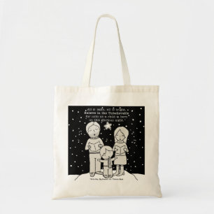 Christmas Caroling Tote Bag
